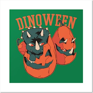 dinoween Posters and Art